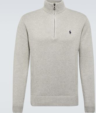 Polo Ralph Lauren Quarter-zip cotton sweater