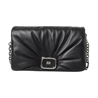 Roger Vivier Dames, Tassen, Zwart, Maat: ONE Size Leer