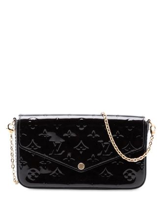 Louis Vuitton 2018 Monogram Vernis Pochette Felicie crossbody bag - Paars
