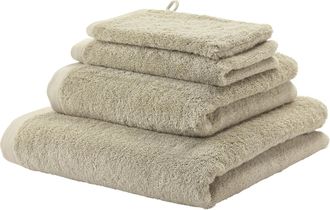 Aquanova Jacquard gewebtes Design Handtuch London Linen - in verschiedenen Grössen