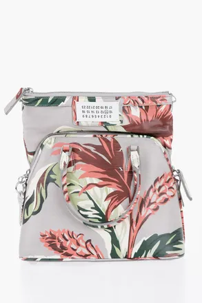Maison Margiela Shoulder Bag with Floral Print Maison Margiela