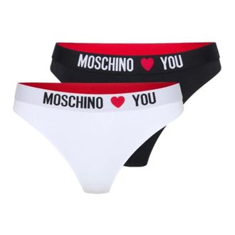 Moschino Brief Bi-Pack - Underwear - Mujer - Multicolor - 2XL