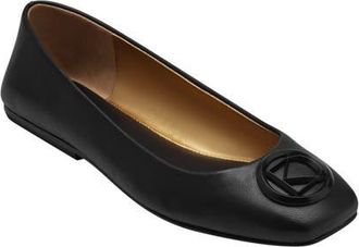 DKNY Kylee Ballet Flat in Black at Nordstrom, Size 8.5