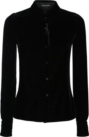 Tom Ford Klassiek overhemd met kraag - Dames - Overhemden - Zwart - M - Overhemden