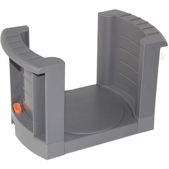 Emuca Portaplatos Extensible V&aacute;lido Para Platos De Di&aacute;metro De 187 A 308mm, Pl&aacute;stico, Gris - Emuca