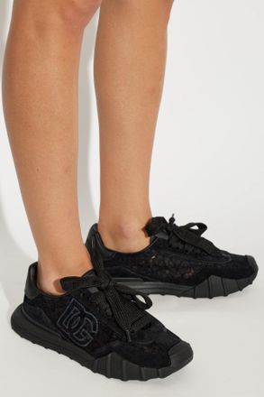Dolce & Gabbana Athletic Sports Shoes, Womens, Black