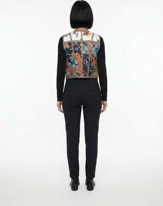 Dolce & Gabbana Multicolor Brocade Jacquard Vest - Multicolor