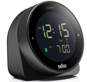 Braun Bc 24 B Dcf Radio Alarm Clock Black