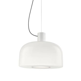 FLOS Bellhop S2 Glass Pendelleuchte, weiss