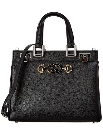 Gucci Zumi Small Leather Top Handle Tote