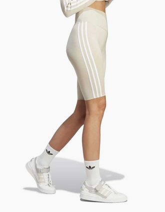 adidas Womens Adidas Womens Classics Shorts Cream - Size: 10