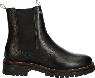 Barbour Evie Chelsea Boot - Dames - Chelseaboots - Zwart - 38 EU - Leer - Schoenen