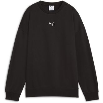 Puma Dames/dames Oversized Sweatshirt (Zwart)