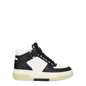 Amiri Black Leather High Top Mens Sneakers