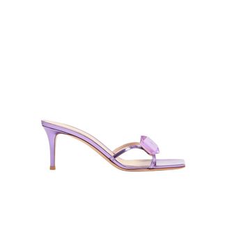 Gianvito Rossi Dames, Schoenen, Paars, Maat: 38 EU Leer