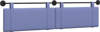 vidaXL Cabecero Colgante Azul Jeans Tela Vidaxl