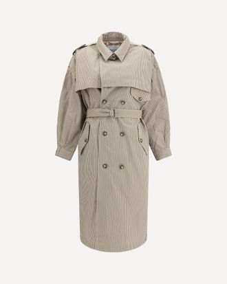 Isabel Marant Chilma striped Coat Female 34