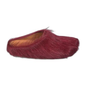 Marni Mules, male, Brown, Size: 12 US Fussbett Slip-on Mules