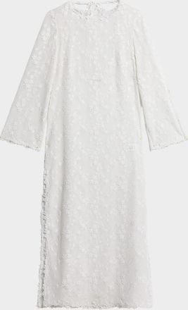 Kobi Halperin London Floral Lace Coverup Dress