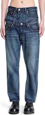 Junya Watanabe Levis collaboration Double waist jeans