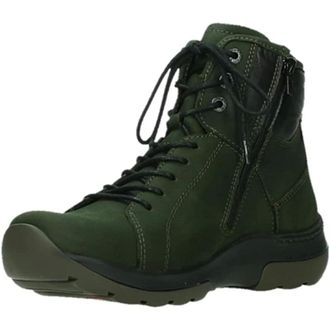 Wolky Ambient Veterboot - Heren - Schoenen - Groen - Maat: 37 EU Wol