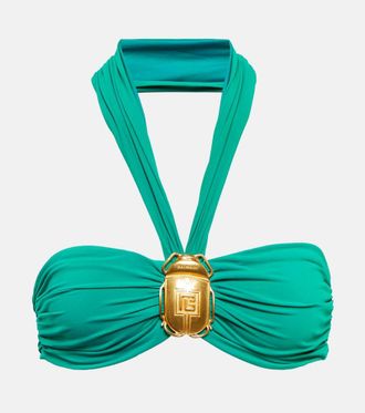 Balmain Halterneck bikini top
