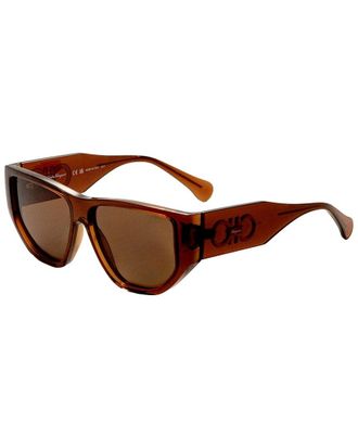 Ferragamo Unisex 56Mm Sunglasses