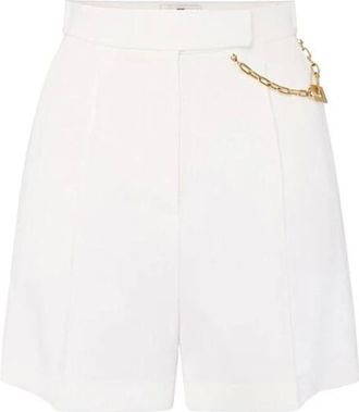 Elisabetta Franchi Shorts avorio - - Shorts - Donna - Bianco - L