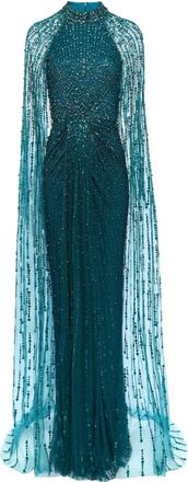 Jenny Packham Abito da sera Cairo - Blu