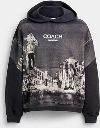 Coach Las Vegas Postcard Relaxed Hoodie