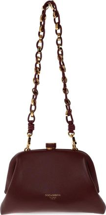 Dolce & Gabbana Mini Bolso de Mano Abuela de Piel - Bags - Mujer - Rojo - ONE SIZE