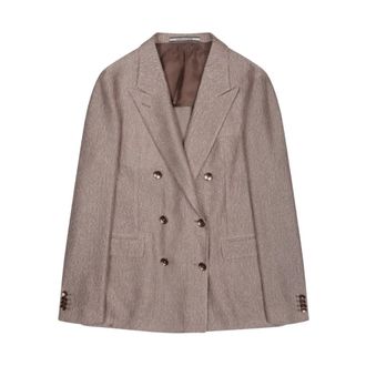 Tagliatore Blazers - - Jackets - Donna - Beige - L