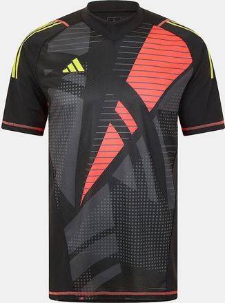 adidas Mens V-Neck Regular Fit T-Shirt - Black - Size: 38/Regular