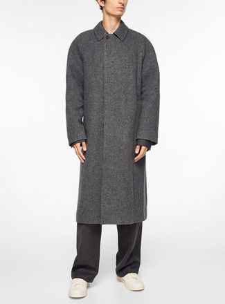 LE17SEPTEMBRE Mens Oversized wool-blend coat