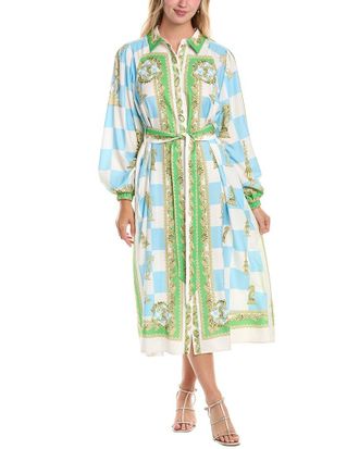 Gracia Balloon Sleeve Shirtdress