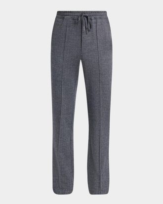Tom Ford Cotton-Blend Straight-Leg Drawstring Pants