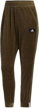 adidas (WMNS) adidas Velour Pants Asia Sizing Green FR5972