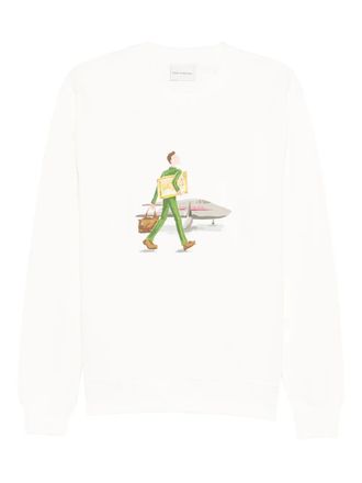 Dr&ocirc;le de Monsieur LHomme Au Tableau sweatshirt - Neutrals