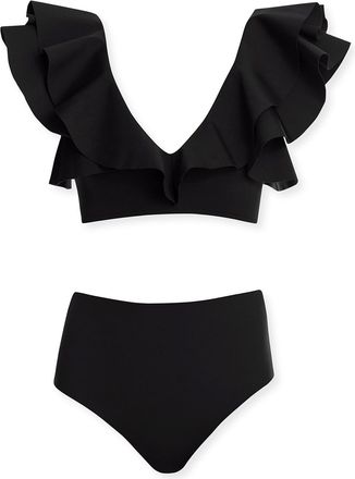 Maygel Coronel Mila Ruffle Two-Piece Bikini Set