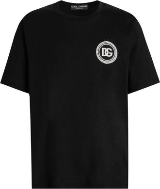 Dolce & Gabbana T-Shirts - Heren - T-shirts - Zwart - L - Tops