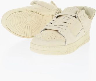 1989 STUDIO Solid Color Leather Low Top Sneakers size 44