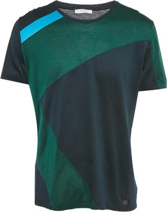 Versace T-shirt con decorazione - Blu