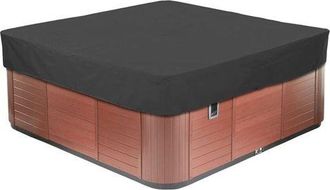 OEM Cubierta Para Jacuzzi Square Garden, Cubierta Protectora Para Piscina En Tejido Oxford 210d, A Prueba De Polvo, Resistente A Los Rayos Uv, Varios Tama