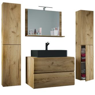 ebuy24 5 Unids. Ba&ntilde;o De Lavabo 80 Cmlendas Xl 150x147x52 - Vcm