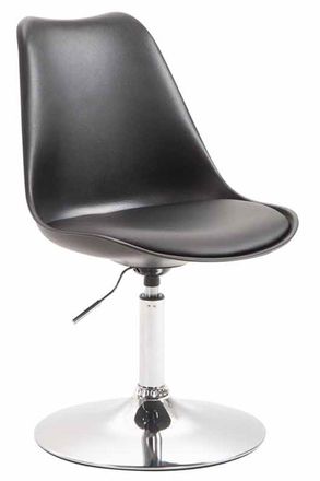 Clp Silla De Comedor Maverick Cromado Negro