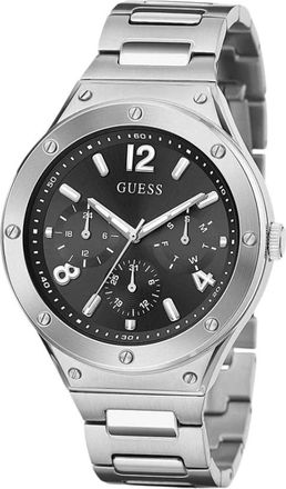 Guess Bracelet Horloge Scope Multifunctioneel - Heren - Horloges - Grijs - ONE Size - Accessoires