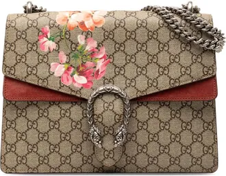 Gucci Pre-owned Gucci Medium GG Supreme Blooms Dionysus Shoulder Bag Ladies KUVFGN5H5U8ZL596