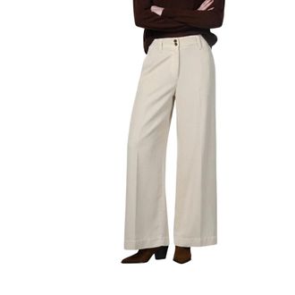 Mason's New York Wide Elax Chino Pantaloni - - Trousers - Donna - Beige - S