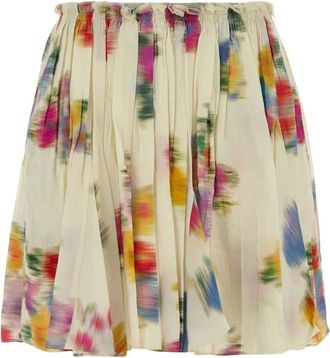 Isabel Marant Livy Rok - Dames - Rokken - Veelkleurig - Maat: M Viscose