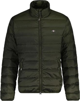 GANT Donsjacks - Heren - Jassen - Groen - Maat: XL Poliester